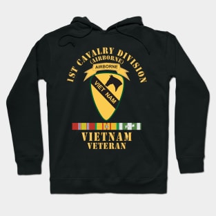 1st Cavalry Division - Airborne - Vietnam Veteran w VN SVC X 300 Hoodie